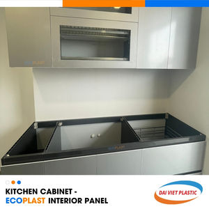 N ° 1 Usine de fabrication du Vietnam Armoires de cuisine de style minimalisme Panneau intérieur en PVC - Product Image 1