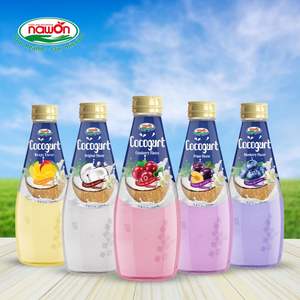 Yaourt végétalien de qualité supérieure en conserve de 250 ml, au lait de coco, avec nata de coco, saveur jus de canneberge, purée vietnamienne, boissons gazeuses halal - Product Image 6