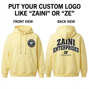 Sudadera con Capucha Extra Grande para Hombre, 400g, Felpa de Algodón, Ecológica, Suave y Cálida, Color Rosa, Impresión Personalizada, Logotipo Bordado DTF, OEM, ODM - Product Image 1