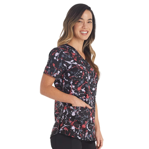 Tenues d'hôpital unisexes pour médecins et dentistes - Tissu tricoté Spandex/Polyester sans couture, fusion sans couture, taille XL, vêtements de travail - Product Image 3