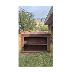 Estantería Moderna de Lujo de Madera Maciza de 2 Niveles, Estilo Industrial, para Sala de Estar, Comedor, Decoración del Hogar - Product Image 1