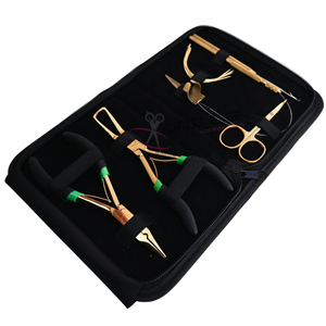 ชุดอุปกรณ์ต่อผมพร้อมกรรไกรต่อผมแบบมืออาชีพ เข็มเย็บผม ชุดเข็มแยกผม และคีมต่อผม - Product Image 1