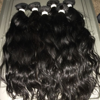 Cheveux humains vierges d'Inde du Sud, marque Temple Sourced SV3, modèle SV301, sans produits chimiques, épais et sains, 100g