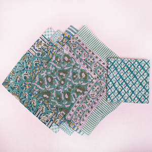 Best Summer Block Printed Bandana Scarf Cotton Lightweight Boho Wrap For Face Hair Or Neck <b>Cover</b> Unisex Sustainable Accessory - Product Image 4