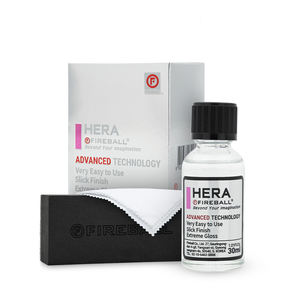 Fireball HERA Executive Hybrid Ceramic Coating (30ml) 5 ans de durabilité, finition hydrophobe à brillance extrême, amélioration de la couleur pour - Product Image 1