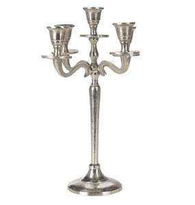 Candélabre en laiton de haute qualité, design gaufré, luxe royal, grand modèle lourd pour décoration de mariage et de fête - Product Image 4