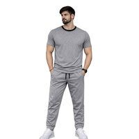 Survêtement léger en polyester pour homme – Tenue de sport et de gym confortable pour la course et l'entraînement