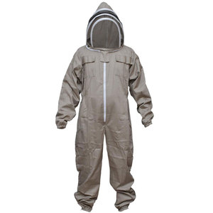 Traje de Apicultura con Capucha de Red Ignífuga, Chaqueta, Ropa de Trabajo de Seguridad, Uniforme, Overol Impermeable de 3 Capas - Product Image 1