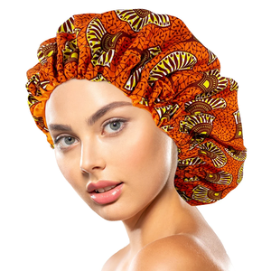 Nouveau Bonnet en Satin Doublé Extra Large pour Femme, Grande Taille, Imprimé Beauté, Bonnet de Nuit en Soie Satinée, Chapeau de Nuit, Couvre-Chef, Vente en Gros - Product Image 3