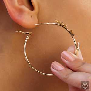 Ensemble de bijoux de mode anti-ternissement PRAO comprenant un collier, des boucles d'oreilles et un bracelet - Product Image 1