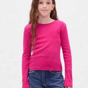 Tops pour filles, coupe oversize, épaules tombantes, style streetwear, coton lourd, logo de marque personnalisé, junior, adolescentes - Product Image 2