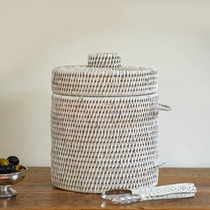 Caja refrigeradora aislada de ratán con tapa, enfriador de botellas de champán, cajas enfriadoras de bebidas - Product Image 3