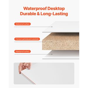 Wall Mounted 31.5 X 15.7 Inches Foldable Computer <b>Desk</b> with Iron Bracket Floating Design for <b>Small</b> Spaces - Product Image 4