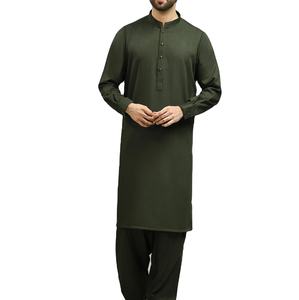 Ropa islámica para hombre con diseño bordado, Shalwar Kameez para caballeros, nueva colección pakistaní, Salwar Kameez al por mayor, transpirable. - Product Image 1
