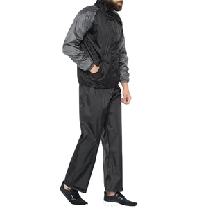 New Arrival Winter Casual Solid Windbreaker <b>Set</b> High Quality Unisex Drawstring Jacket Trouser 2026 Quick Dry Polyester/Cotton - Product Image 2