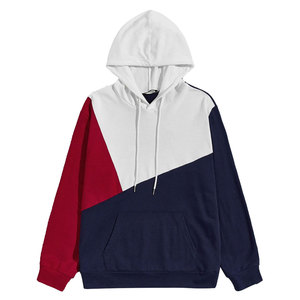 Sudaderas con Capucha Ligeras de Diseño Moderno con Bloques de Color, Estampado Gráfico Personalizado, Precio Económico, Estilo Urbano - Product Image 1