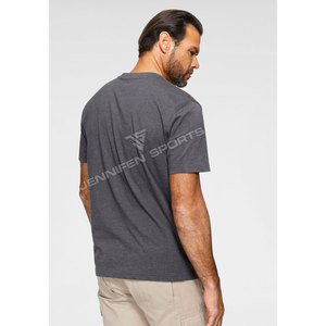 Camiseta Deportiva Casual para Hombre, de Algodón Grueso, Transpirable y Ligera, con Estampado Digital Vintage Lavado en Blanco, Precio Económico al por Mayor - Product Image 6