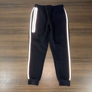Conjunto Deportivo con Capucha para Hombre, Color Sólido, Estampado Luminoso, Tejido de Poliéster, Ropa Casual de Otoño - Product Image 5