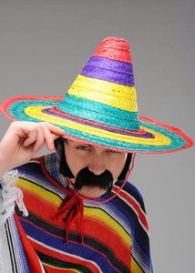 Custom Mexican Sombrero <b>Hat</b> for Beach Party Festival and Decoration - Product Image 2