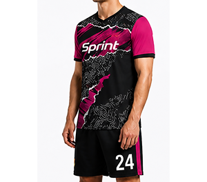 Maillot de football unisexe personnalisé par sublimation, ensemble d'entraînement rétro vintage, tenue de football respirante à séchage rapide, tissu premium - Product Image 3