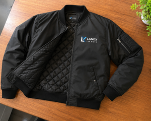 Blouson d'hiver pour homme de haute qualité, personnalisé, en polyester, coupe-vent, léger, décontracté, fermeture éclair, logo personnalisé ODM - Product Image 6