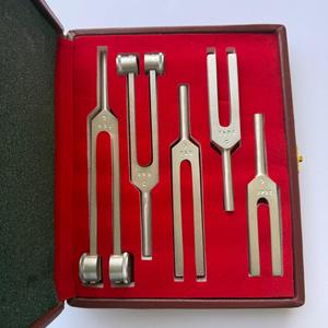 Juego de 5 Diapasones Manuales de Acero Inoxidable de Alta Calidad (C128 C256 C512 C1024 C2048) Diapasones Médicos para Chakras de Dentavex - Product Image 3
