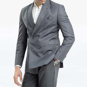 Ensemble de costumes pour hommes en tissu doux, fournisseur d'usine 2026, nouvelle collection, vêtements pour hommes avec logo personnalisé, pantalons et manteaux - Product Image 4