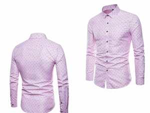 เสื้อเชิ้ตแขนยาวผู้ชายแบบเรียบ ราคาขายส่ง เสื้อเชิ้ตแขนยาวติดกระดุมแฟชั่น ราคาโรงงาน เสื้อเชิ้ตแขนยาวลำลอง - Product Image 5