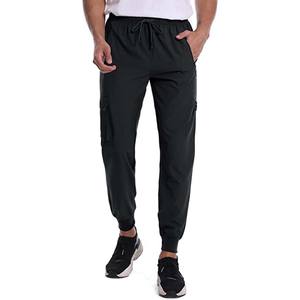 Wholesale Men’s <b>Elastic</b> Waist Pants Comfortable Slim Fit Cargo Style Trousers - Product Image 4