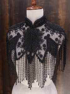 Style Party Fringe t Shirts <b>Sequin</b> Fashion <b>Crop</b> <b>Top</b> Women Tassels <b>Sequins</b> Short <b>Top</b> T-shirt - Product Image 2