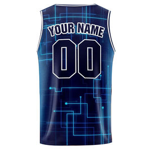 Maillot de basketball sans manches imprimé, respirant, réversible, grande taille, personnalisé, haute qualité, dernier design, pas cher, pour l'été - Product Image 2
