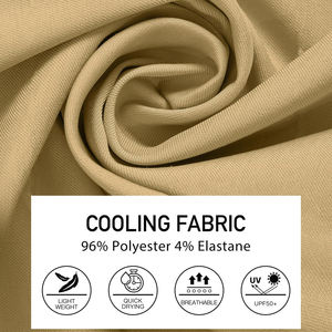 Shorts de golf pour hommes de haute qualité, longueur genou, décontractés, couleur unie, design personnalisé, tissu polyester, séchage rapide, respirants - Product Image 5