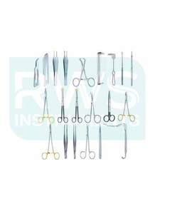 Ensemble d'instruments chirurgicaux pour fistule AV RWS Instruments RWS-BCI-4962 - Instruments manuels réutilisables en acier inoxydable pour la chirurgie pulmonaire CE - Product Image 2