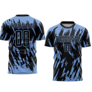 เสื้อฟุตบอลผ้าสเตรชใส่สบาย น้ำหนักเบา ระบายเหงื่อได้ดี สำหรับโรงเรียน ชมรม ทีม และตลาดขายส่ง - Product Image 6