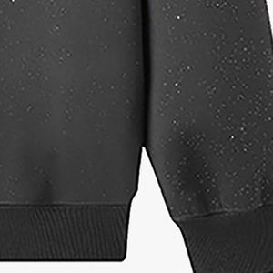 เสื้อฮู้ดผู้ชายแฟชั่นสุดฮิต ประดับเพชร ผลิตจากโรงงาน คุณภาพสูง ผ้าฝ้ายผสมอย่างดี หรูหรา สไตล์ไฮสตรีท - Product Image 4