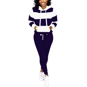 Conjunto Deportivo Reversible con Capucha para Mujer, Pantalones con Cordón Ajustable, Ropa Casual de Invierno, Transpirable, Ligero y Ecológico - Product Image 5