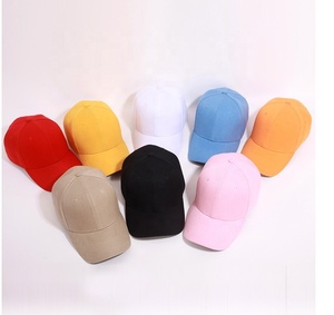 หมวกเบสบอลสีดำแบบยูนิเซ็กซ์ 6 แผง ปรับขนาดได้ ผ้าฝ้ายทวิล หมวกลำลอง สีพื้น ใส่ได้ทุกฤดู สำหรับผู้ใหญ่ - Product Image 6