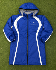 Robe de change imperméable à capuche personnalisée, à manches longues, séchage rapide, respirante, doublure polaire, fermeture éclair – Fournisseur d'usine - Product Image 6