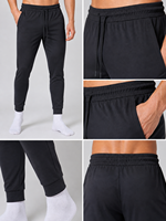 Celana Jogger Training Pria Wanita Berkualitas Tinggi Nyaman untuk Gym Fitness Slim Fit Pakaian Olahraga Atletik Bahan Kanvas Bernapas Cepat Kering