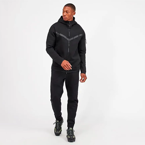 Traje Deportivo Personalizado al por Mayor, Ropa Deportiva Personalizada para Hombre, Traje Deportivo para Correr, Material Spandex y Algodón - Product Image 1