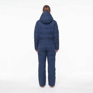 Combinaison de ski d'hiver pour femme, imperméable, coupe-vent, une pièce, avec capuche amovible, vêtements d'extérieur - Product Image 2