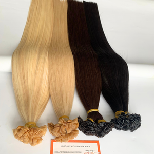 Haute qualité 100% vietnamien Remy Extensions de cheveux kératine pointe plate K pointe naturelle cheveux humains bruts prix de gros - Product Image 6