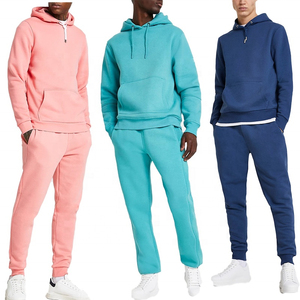 Manufacturer Wholesale Custom Plain Winter Hooded Solid Casual <b>Pullover</b> Tracksuit Lightweight High Quality Design <b>Men's</b> - Product Image 6