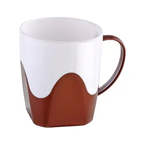 Verres en plastique Tumbler Café Micro-ondes Tasses Réutilisables Bob Bon 300 Ml - 4 Pcs Set - Product Image 1