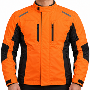 Chaqueta de Motociclismo de Alta Visibilidad, Ropa de Conducción de Alta Visibilidad, Logotipo Personalizado Disponible, Ropa Reflectante para Motociclistas, Equipo de Alta Visibilidad - Product Image 1