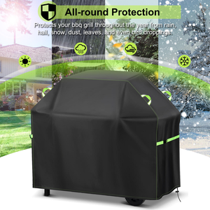 Funda Protectora para Parrilla de Barbacoa Resistente <span class=keywords><strong>al</strong></span> Agua y a la Intemperie, Funda Protectora Resistente para Barbacoa de Jardín - Product Image 6