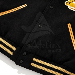 เสื้อแจ็คเก็ตหนังผู้ชาย แขนยาว ปักลายตามสั่ง ติดกระดุม สไตล์ลำลอง สตรีทแวร์ เสื้อกันหนาวสำหรับผู้ชาย - Product Image 4