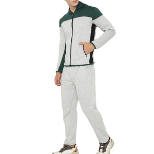 New Winter Casual Sportswear <b>Tracksuit</b> Factory Custom Logo Eco-Friendly Breathable Polyester Tech Fleece Full Zip Hoodie Jogger - Product Image 6