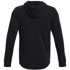 Sudadera con Capucha para Hombre, Negra, Corte Regular, Informal, Tejida, de Color Sólido, Manga Larga - Product Image 2