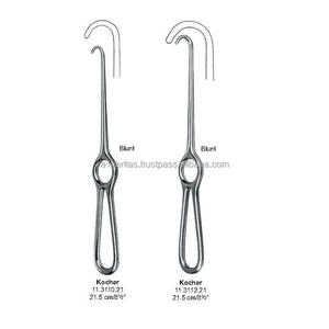 Ensemble d'instruments chirurgicaux réutilisables A-1 VERITAS Kocher Retractor 21,5 cm pour cliniques de chirurgie générale (vente en gros) |   ISO 13485 - Product Image 1
